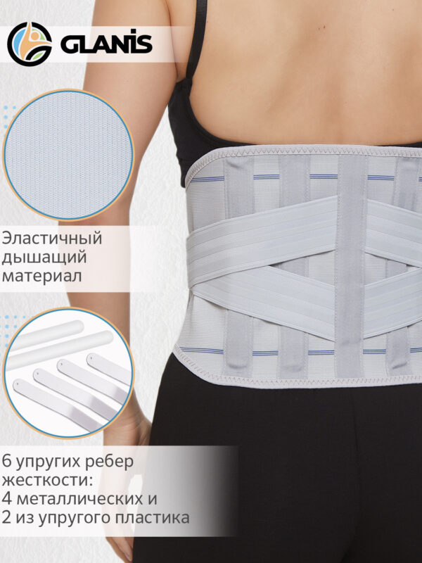 Фиксатор поясницы GLANIS Easy Brace3X — кадр 3
