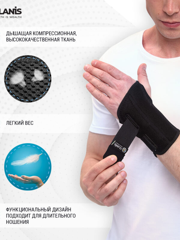 Фиксатор запястья GLANIS Wrist BraceL — кадр 3